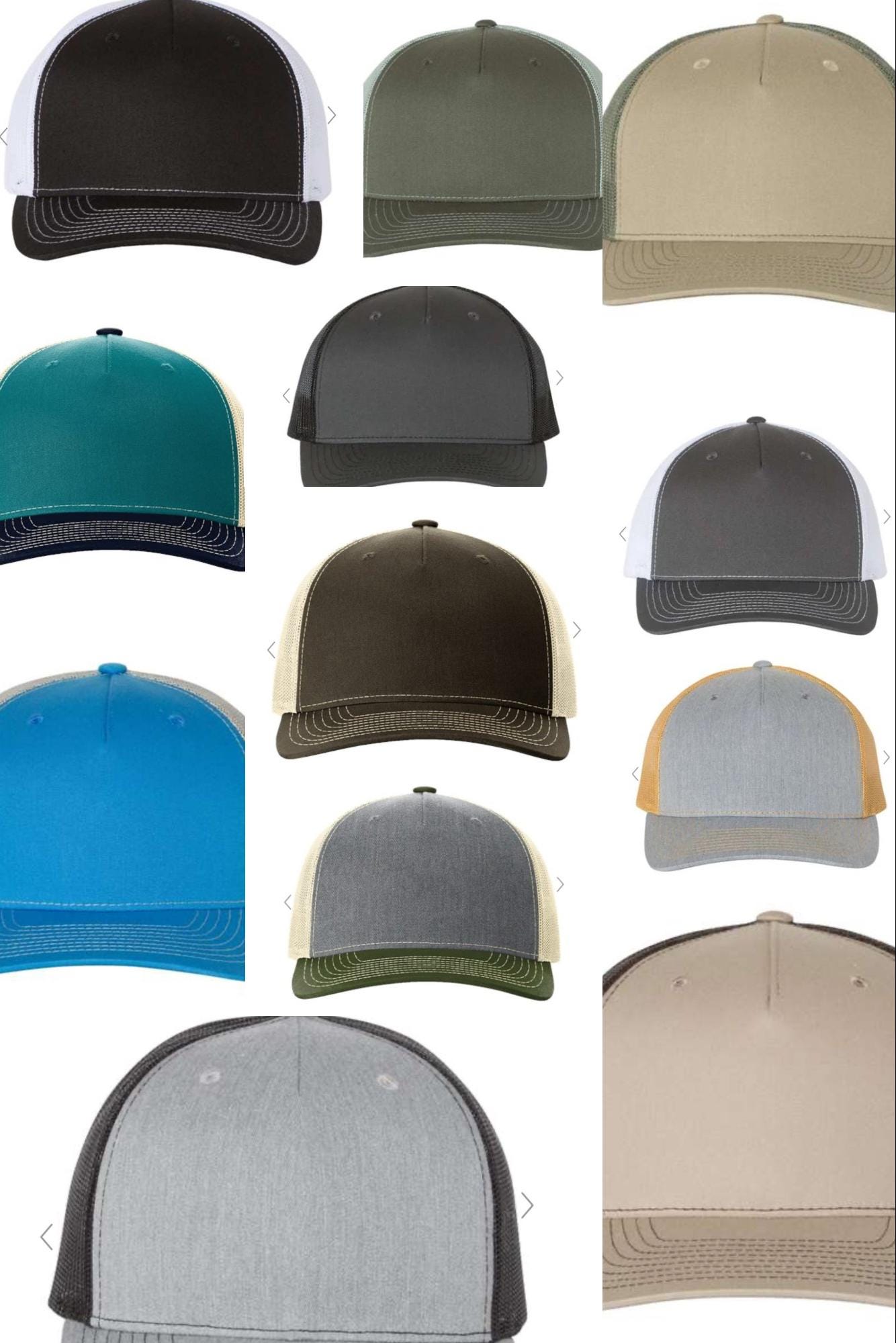 Fishing Leather Patch Hat, Richardson, Spring Break, Vacation, Beach Hat, Baseball Hat, Sun Hat Mens Hat