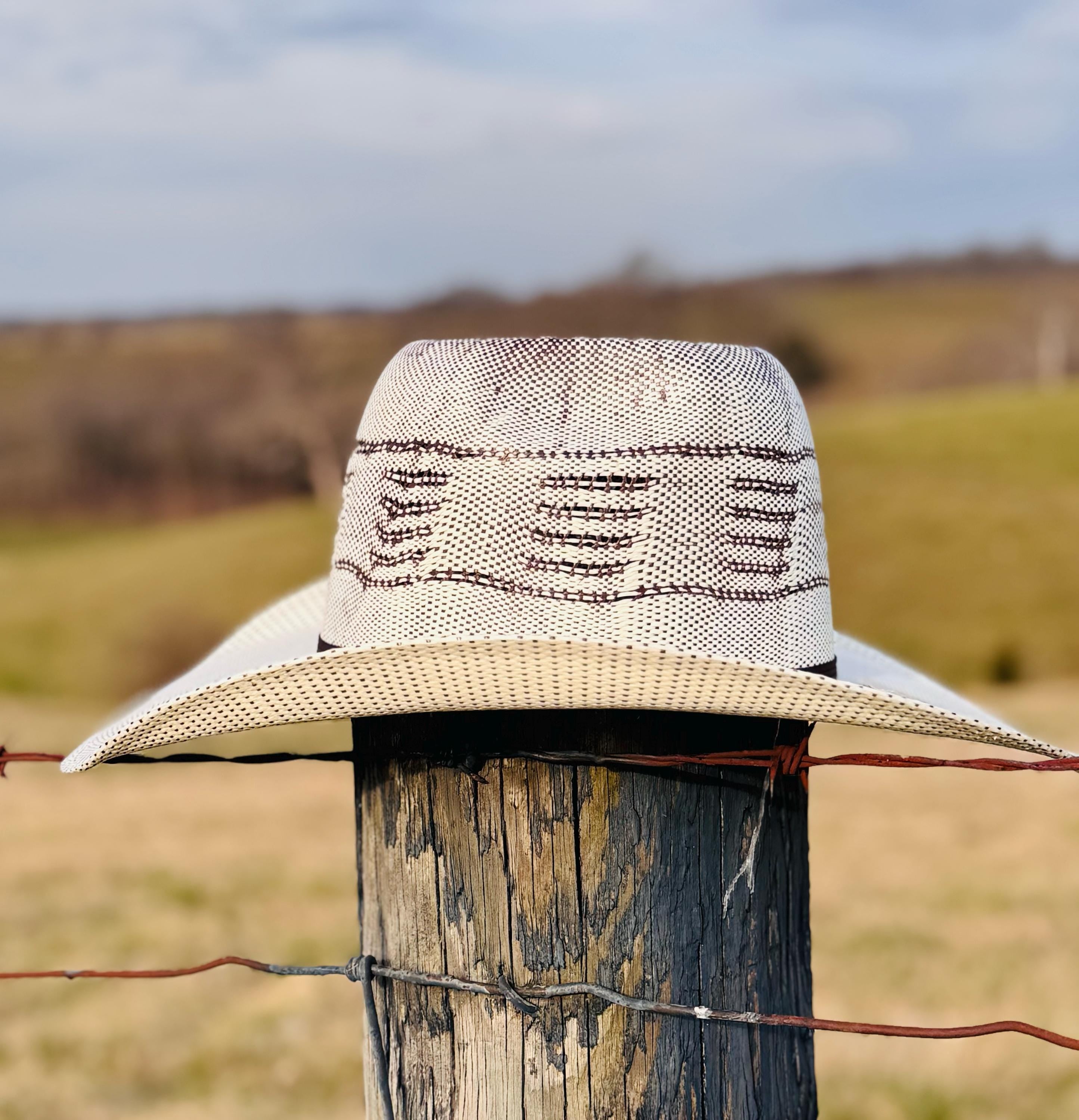 Natural Straw Cowboy Hat with High Crown, Cowgirl Hat, Custom Hat, Cattleman Style, Turned up Brim Mens Hat Women's Hat Summer Hat