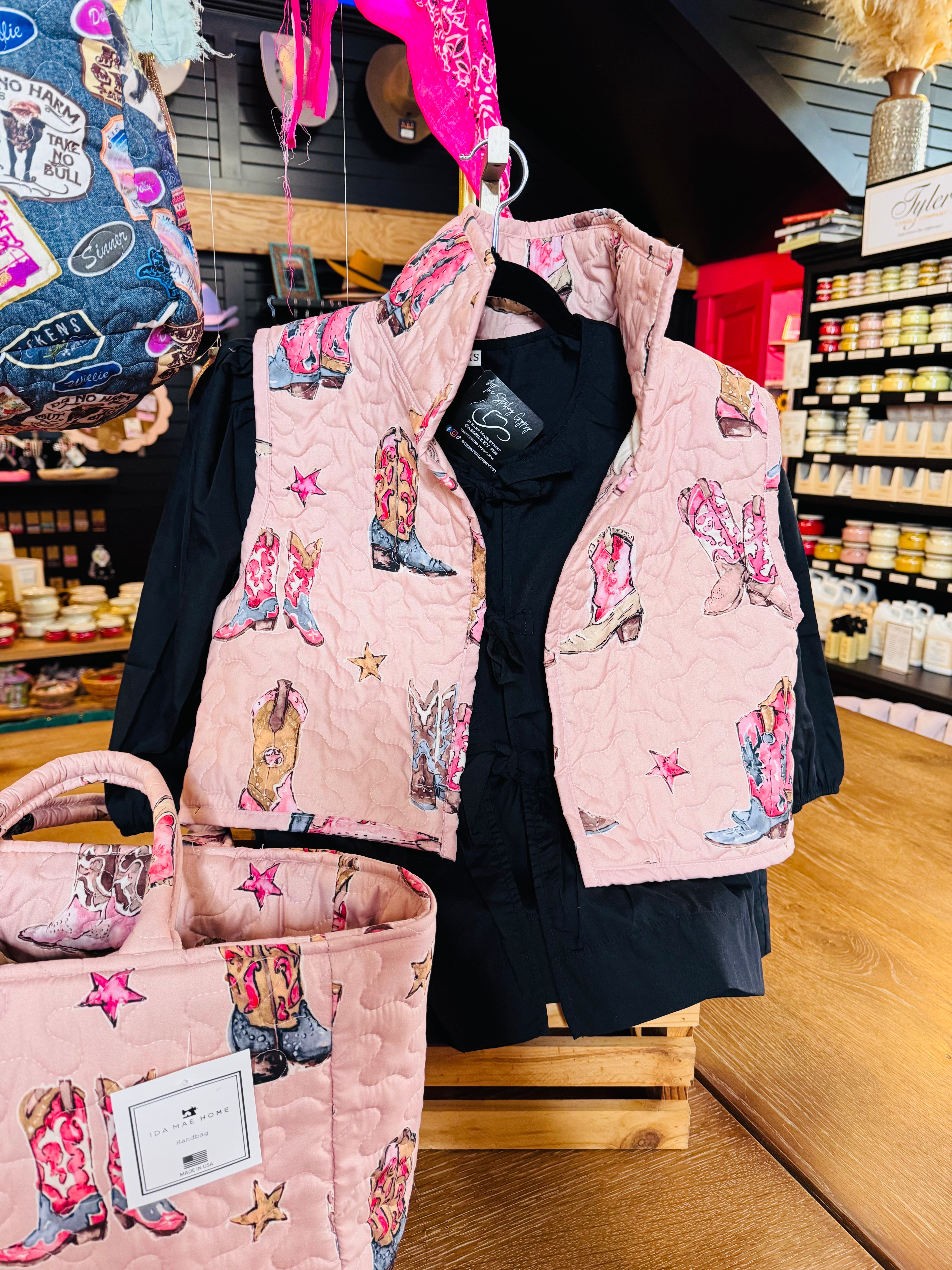 Quilted Apparel & Travel Bags