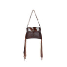 Custom Branded Cowhide Fringe Crossbody Purse Cow Print Gifts for Her