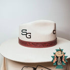 Custom Branded Charlie 1 Horse Navajo Wool Hat Aztec western farm brand cow brand cowgirl hat Wedding Bride