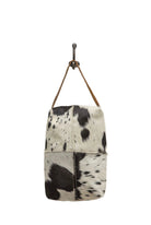 Custom Western Branded Cowhide Tooled Leather Cosmetic Shave Bag Initials Monogram Farm or Cow Brand Travel Shave Makeup Cow Print Gifts