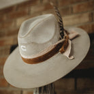 Custom Wedding Bridal Cowgirl Hat, Boho, Western, Floral, Lace, Flower Decorated Charlie 1 Horse Hat