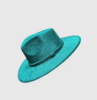 Velour Tear Drop Fedora Style Cowgirl Hat Cowboy Hat Blank for Hat Making or Decorating Pink, Green, Blue, Red, White or Burgundy