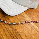 Rainbow Crystals Trucker Hat Chain Healing Crystal Hat Chain Genuine Stone Hat Chain Western Trucker Hat Chain Decorate Your Own Trucker Hat