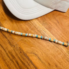 Natural Stone with Turquoise Trucker Hat Chain Western Trucker Hat Chain Decorate Your Own Trucker Hat Baseball Hat