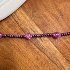 Purple Bead Trucker Hat Chain with Purple Dice Western Trucker Hat Chain Decorate Your Own Trucker Hat Baseball Hat