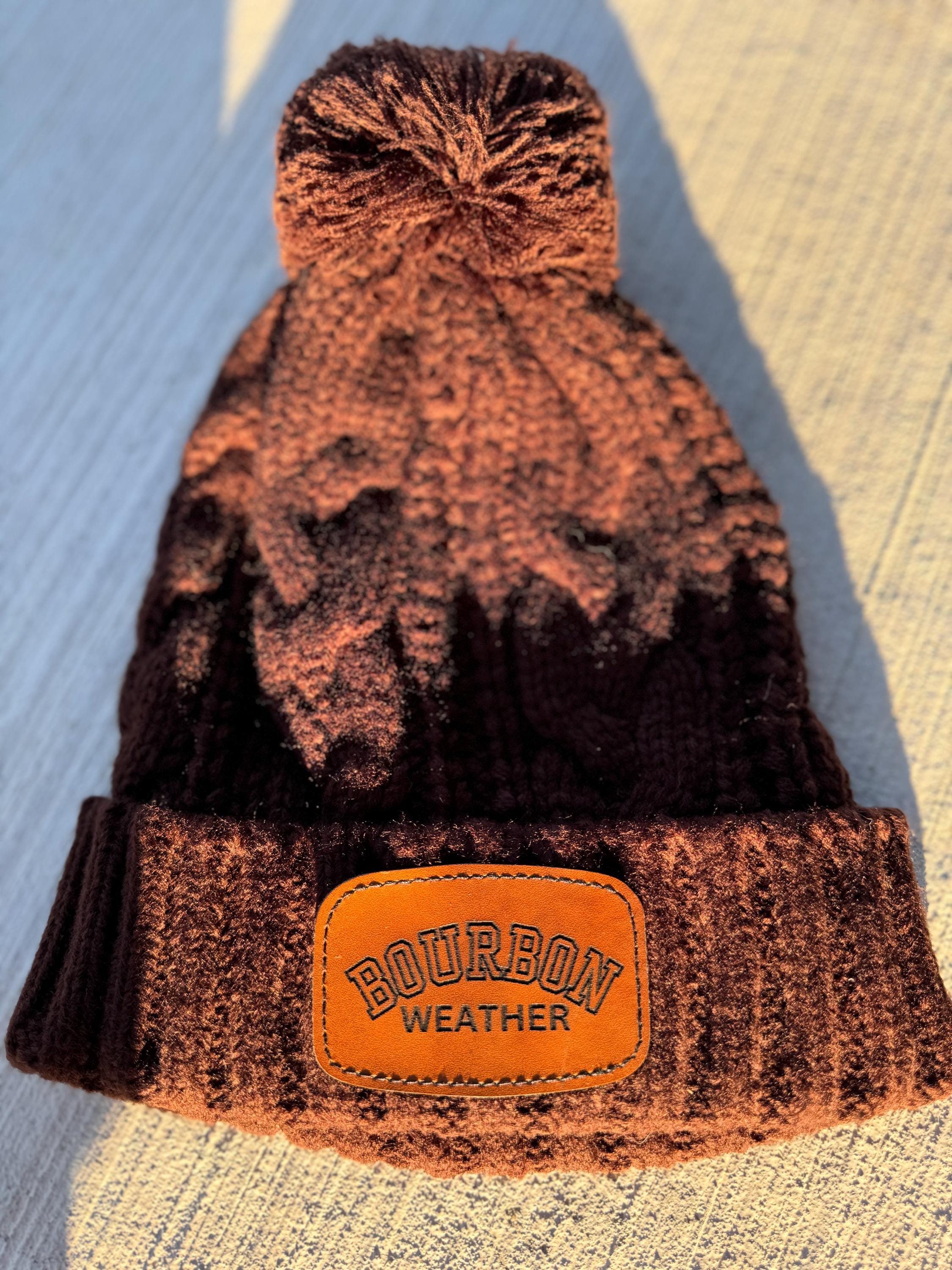 Bourbon Weather PNG SVG PDF File for Engraving, Direct to Film, Sublimation Leather Patch Hats