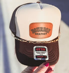 Bourbon Weather PNG SVG PDF File for Engraving, Direct to Film, Sublimation Leather Patch Hats