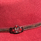 Western Cattleman style Wool Hat in Red Cowboy Hat Cowgirl Hat