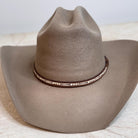 Customizable Cattleman Wool Cowboy Hat Western Classic Hat 100% Wool Personalized with Branding Iron Stiff Wide Brim 57cm 7 1/8" 6X Tan Hat