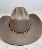 Customizable Cattleman Wool Cowboy Hat Western Classic Hat 100% Wool Personalized with Branding Iron Stiff Wide Brim 57cm 7 1/8" 6X Tan Hat