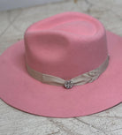 Customizable Youth Fedora Hat for Kids Childrens Cowboy Hat Cowgirl Hat Pink Cowgirl Hat Little girls Fire Branded Hat We add your Initials