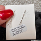 Sterling Silver Turquoise Dangle Earrings Calvin Spencer