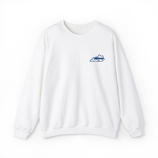 Embroidered State & Hometown Custom Crewneck Sweatshirt - Midway Ky, Personalized Embroidery, Unique Gift, State Pride, Hometown Love