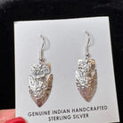 Sterling Silver Arrowhead Dangle Earrings Will Arviso