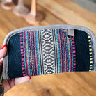 Black & White Aztec Wallet Crossbody Purse Western Purse