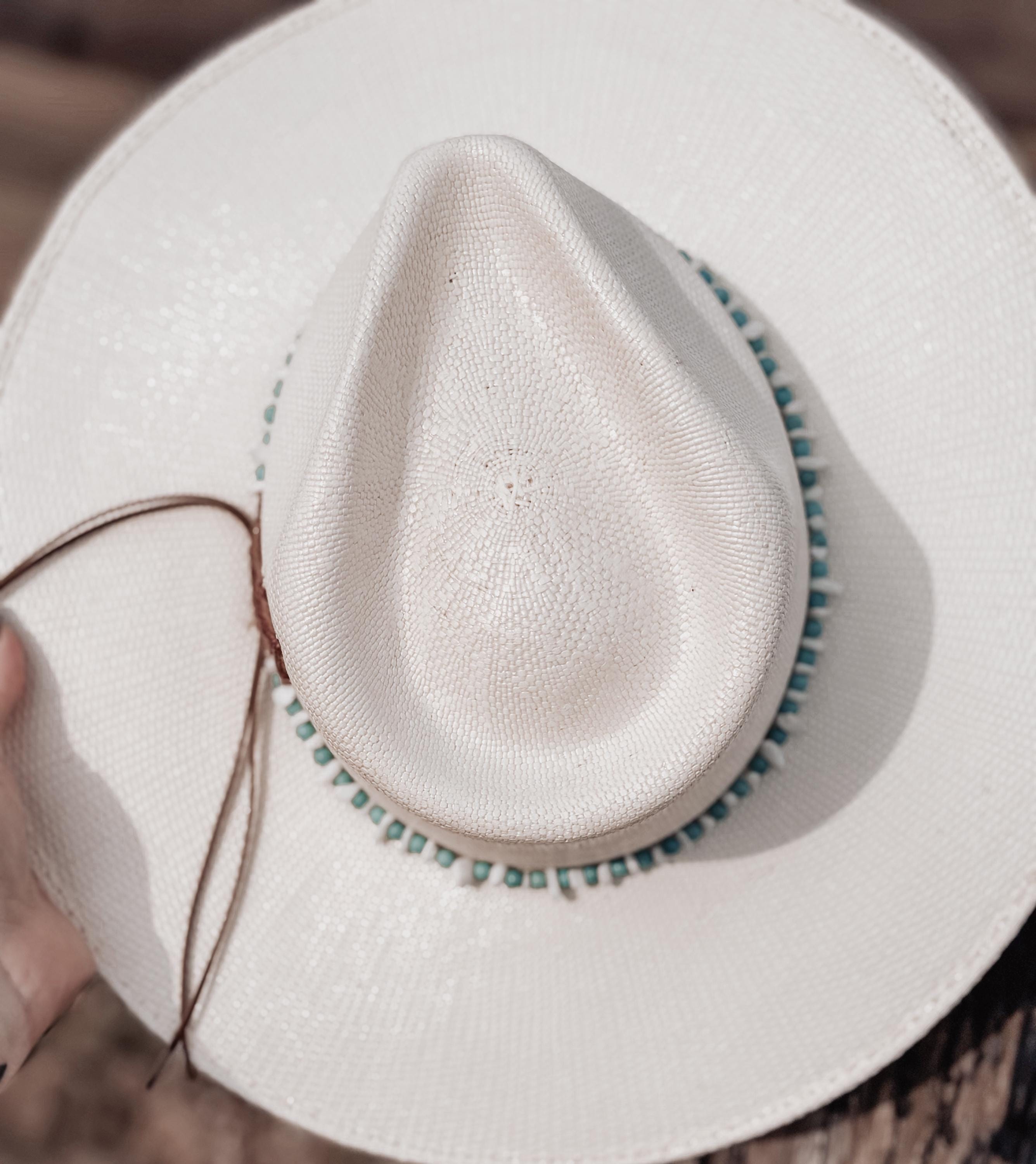 Charlie 1 Horse Coastal Cowgirl Summer Straw Hat Cowgirl Hat, Beach Hat, Women's Straw Palm Hat Spring Break Summer Vacation