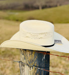 Natural Straw Cowboy Hat with black band, Cowgirl Hat, Custom Hat, Cattleman Style, Turned up Brim Mens Hat Women's Hat Summer Hat