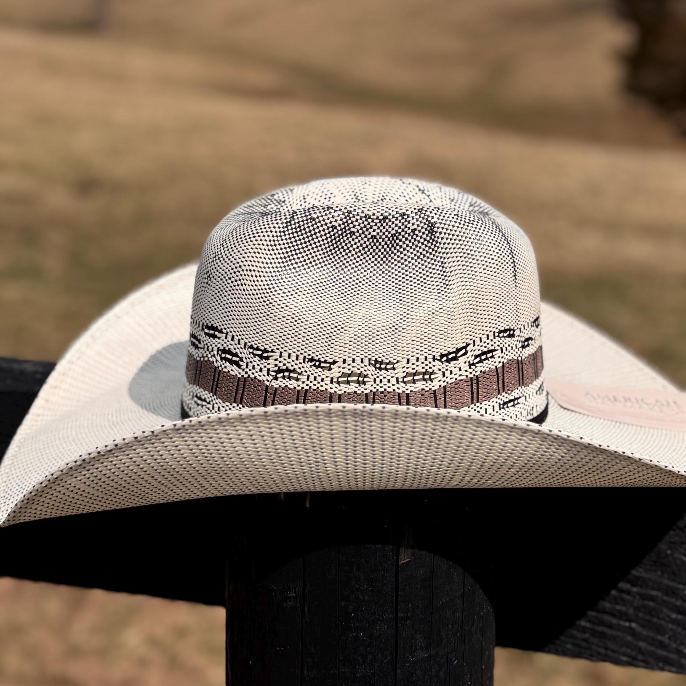 Natural Straw Cowboy Hat with black band, Cowgirl Hat, Custom Hat, Cattleman Style, Turned up Brim Mens Hat Women's Hat Summer Hat