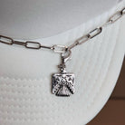 Silver Thunderbird Hat Chain Charm Western Trucker Hat, Chain Decorate Your Own Trucker Hat
