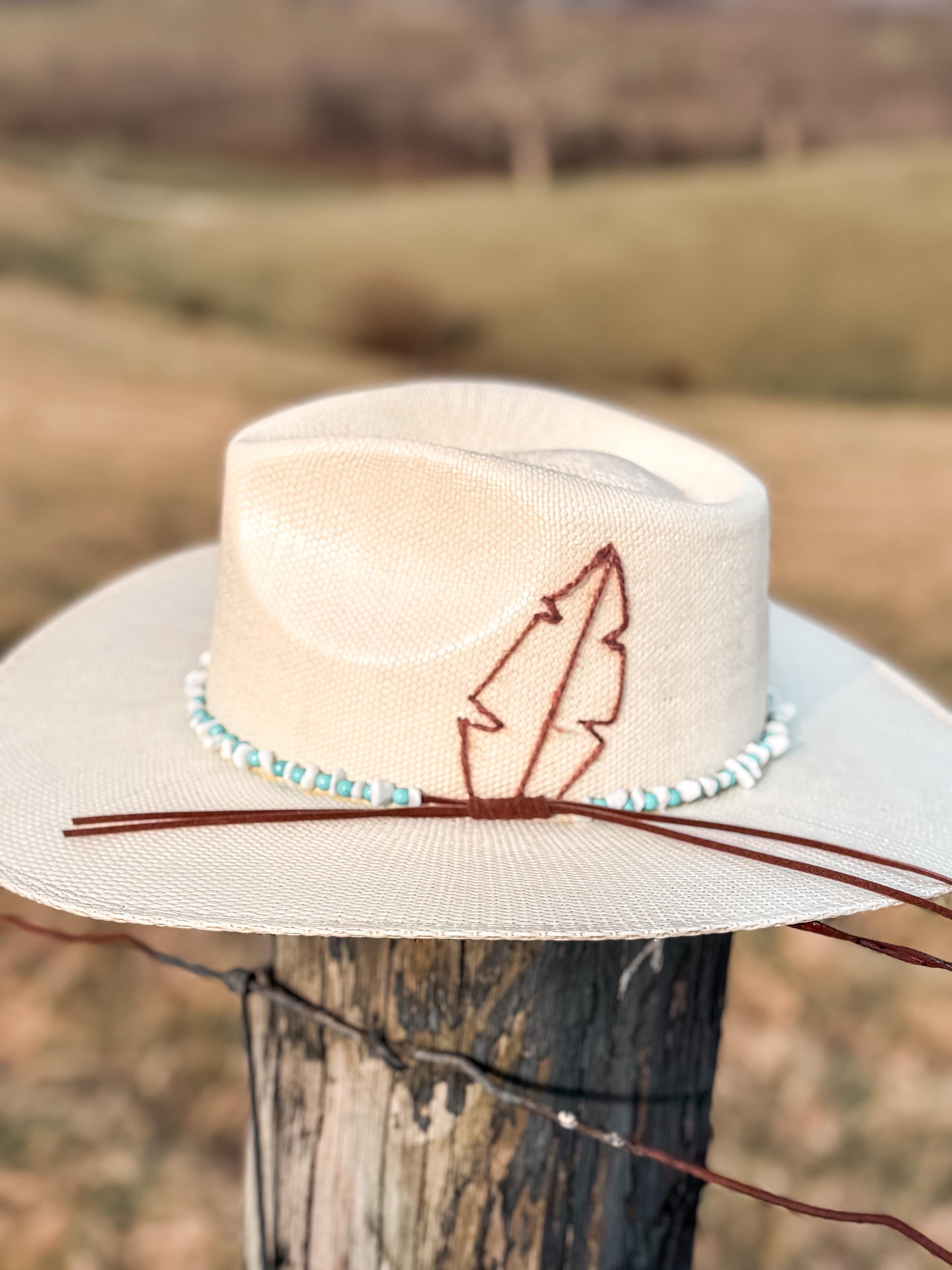 Charlie 1 Horse Coastal Cowgirl Summer Straw Hat Cowgirl Hat, Beach Hat, Women's Straw Palm Hat Spring Break Summer Vacation