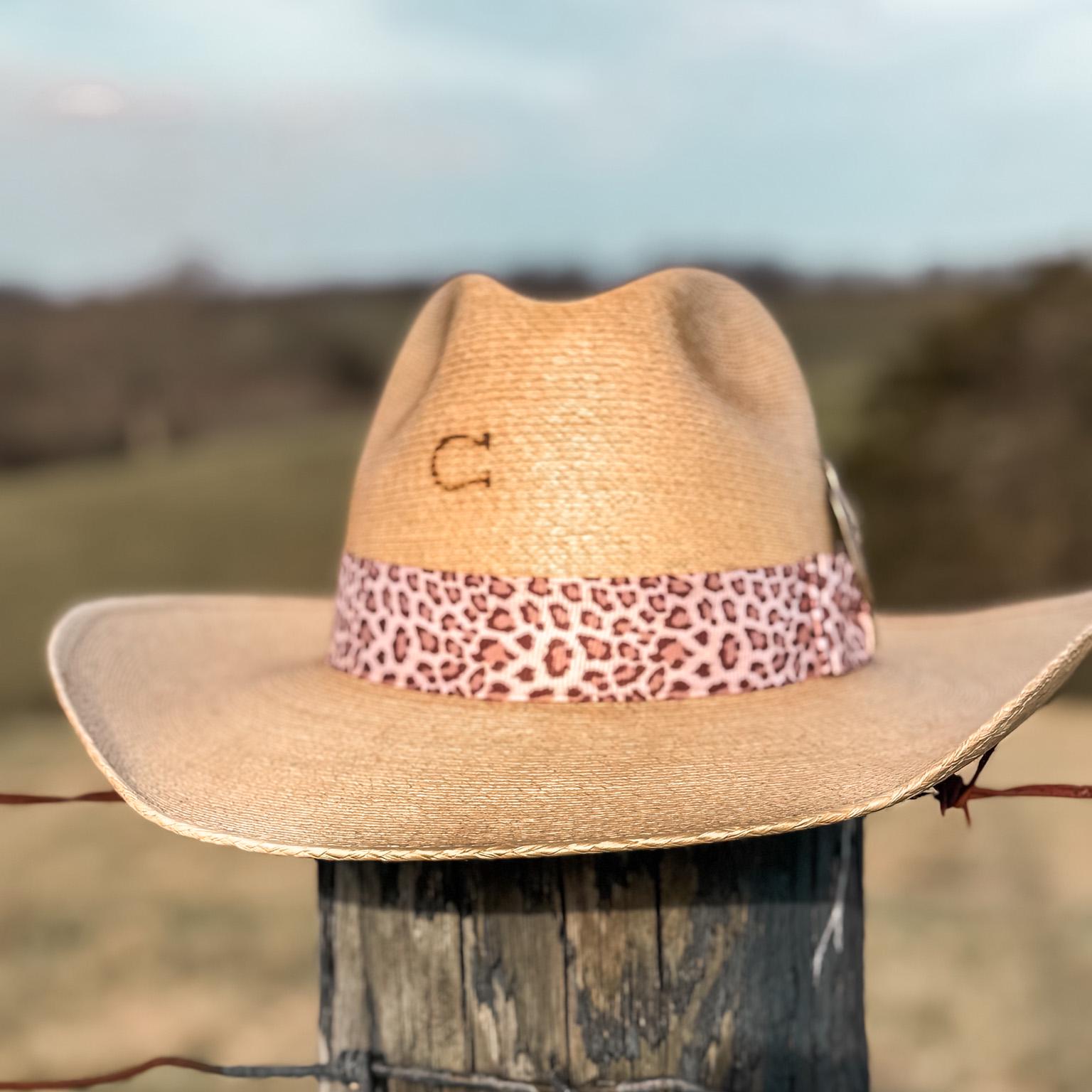 Charlie 1 Horse Coastal Cowgirl Summer Straw Hat Cowgirl Hat, Beach Hat, Women's Straw Palm Hat Spring Break Summer Vacation