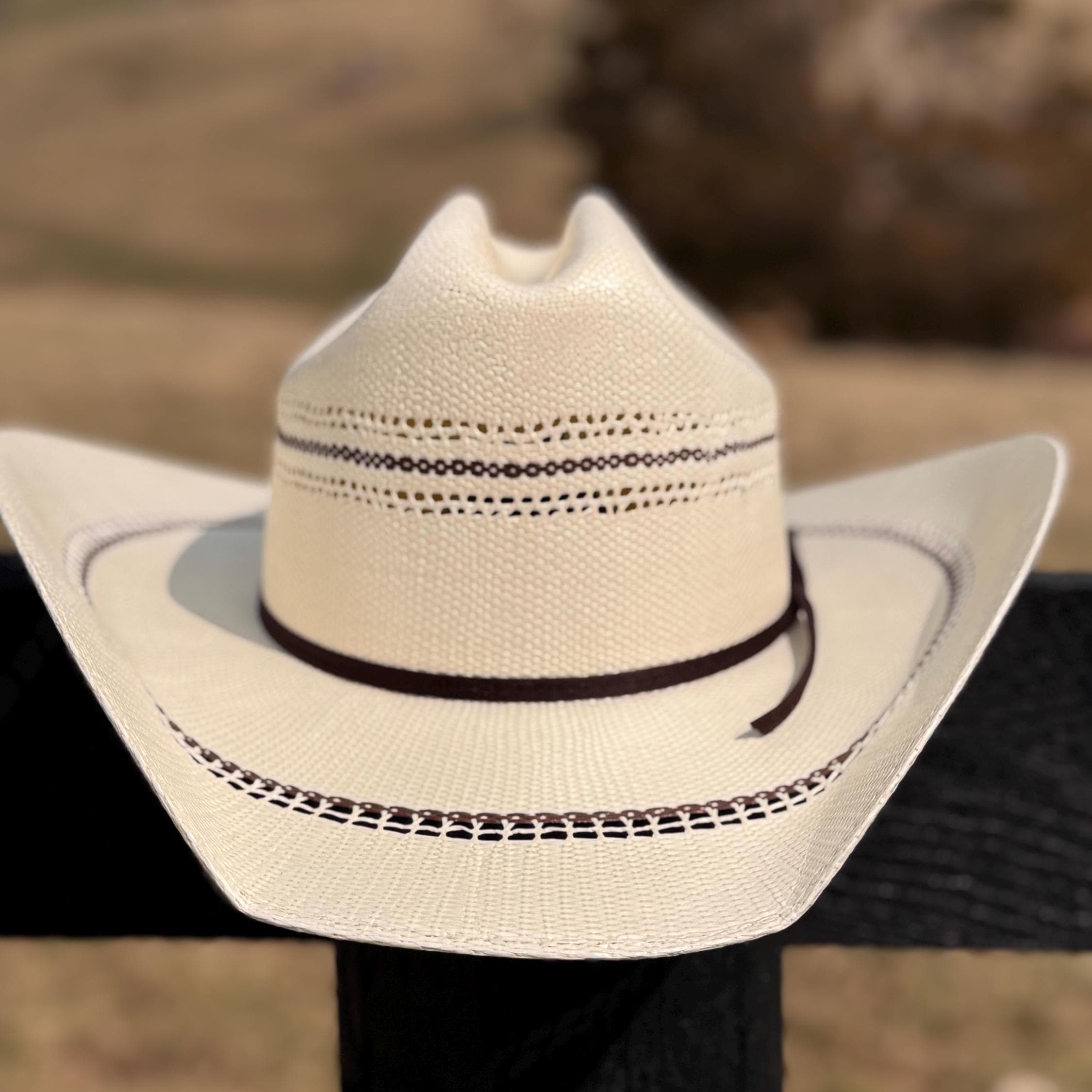 Natural Straw Cowboy Hat with black band, Cowgirl Hat, Custom Hat, Cattleman Style, Turned up Brim Mens Hat Women's Hat Summer Hat