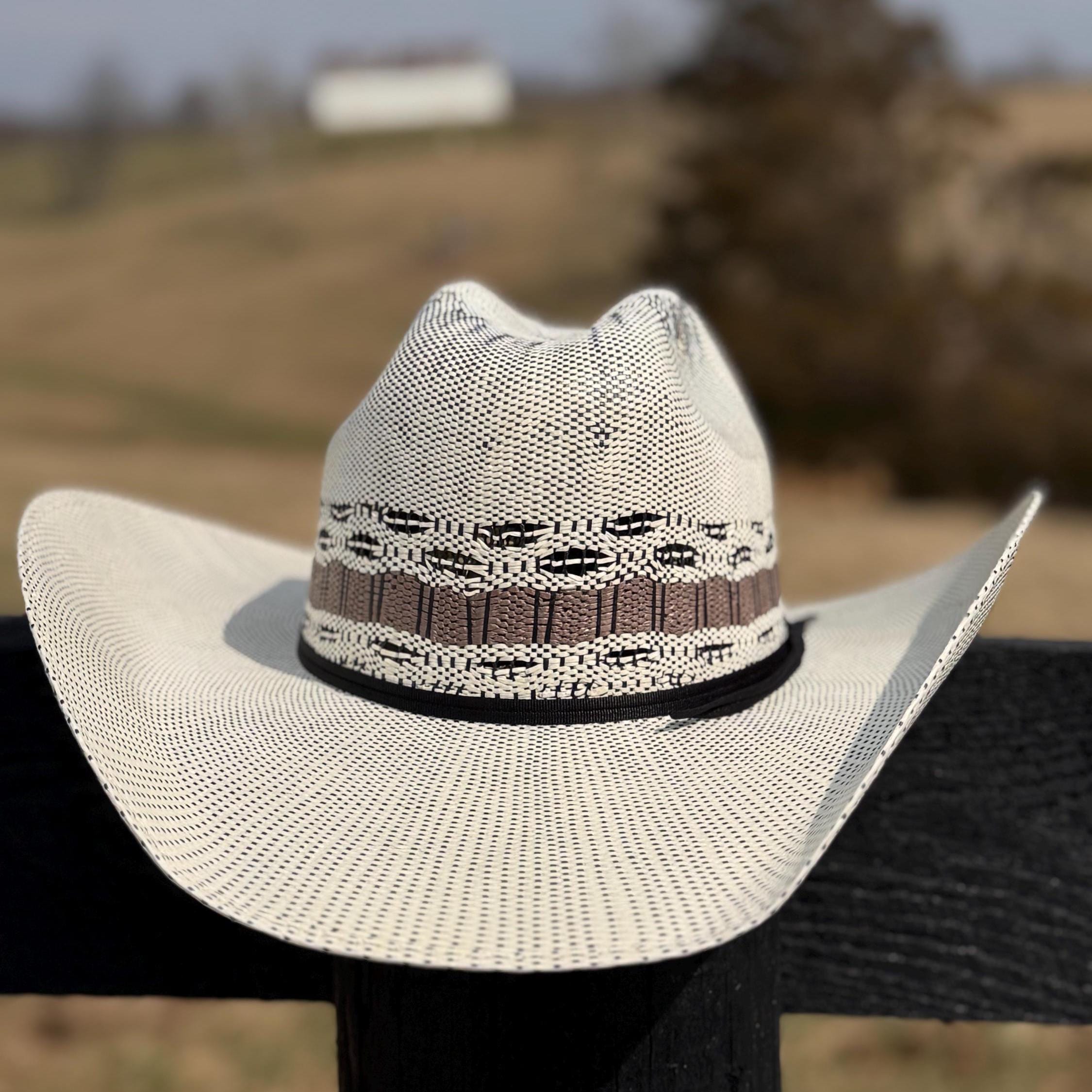 Natural Straw Cowboy Hat with black band, Cowgirl Hat, Custom Hat, Cattleman Style, Turned up Brim Mens Hat Women's Hat Summer Hat