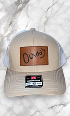 Personalized Leather Hat Patch | Your Logo, Brand, or Design | Easy Iron-On Custom Gift