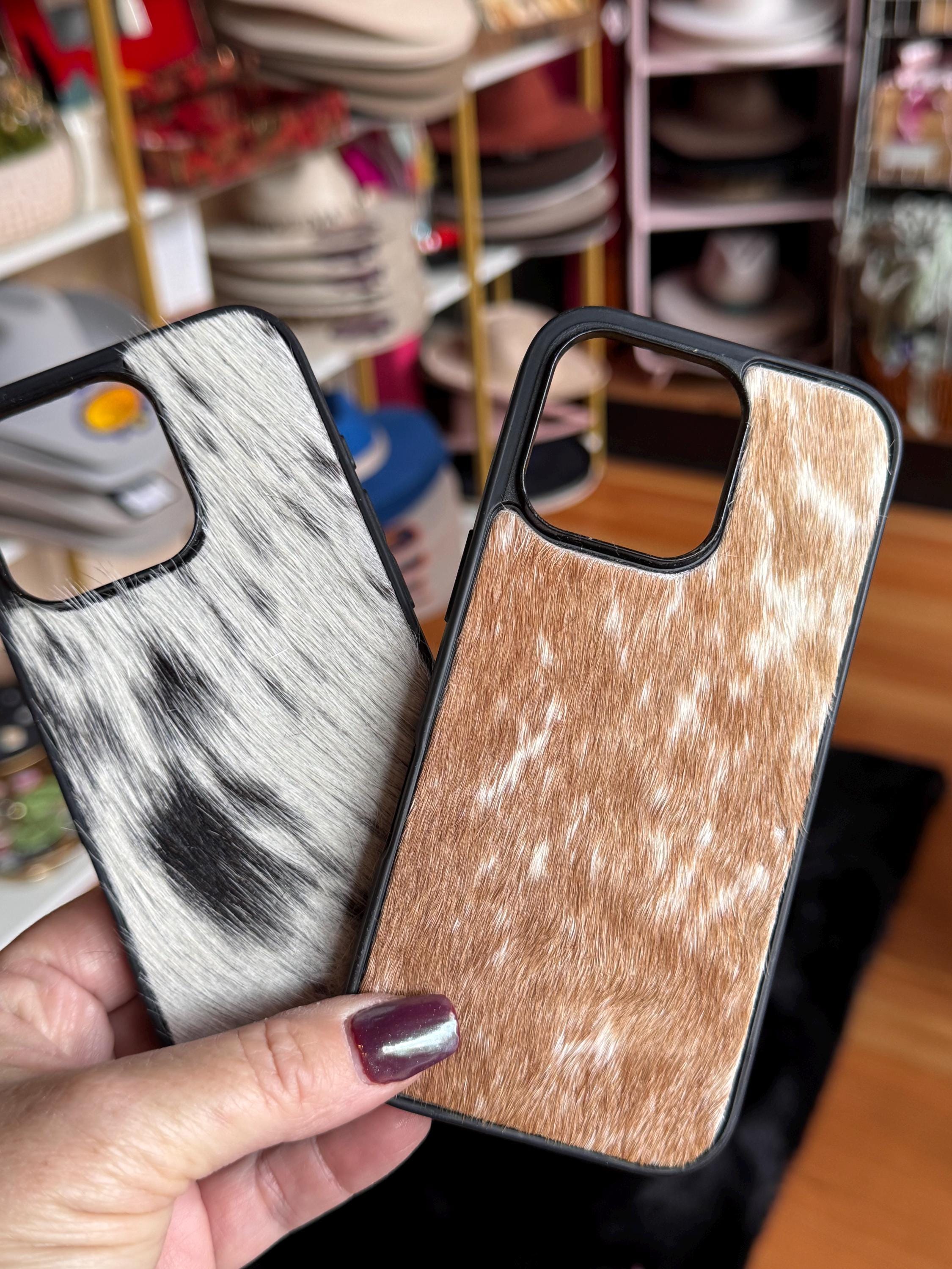 Cowhide Leather iPhone 16 Pro Case