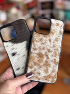 Cowhide Leather iPhone 16 Pro Max Case