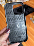 Turquoise Tooled Leather Western iPhone 16 Pro Case