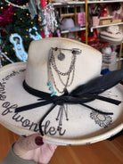 Warrior Princess Custom Gigi Pip Hat – One-of-a-Kind by Bre (Size 55 / Small)