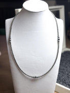 Sterling Silver Graduated Pearl Necklace