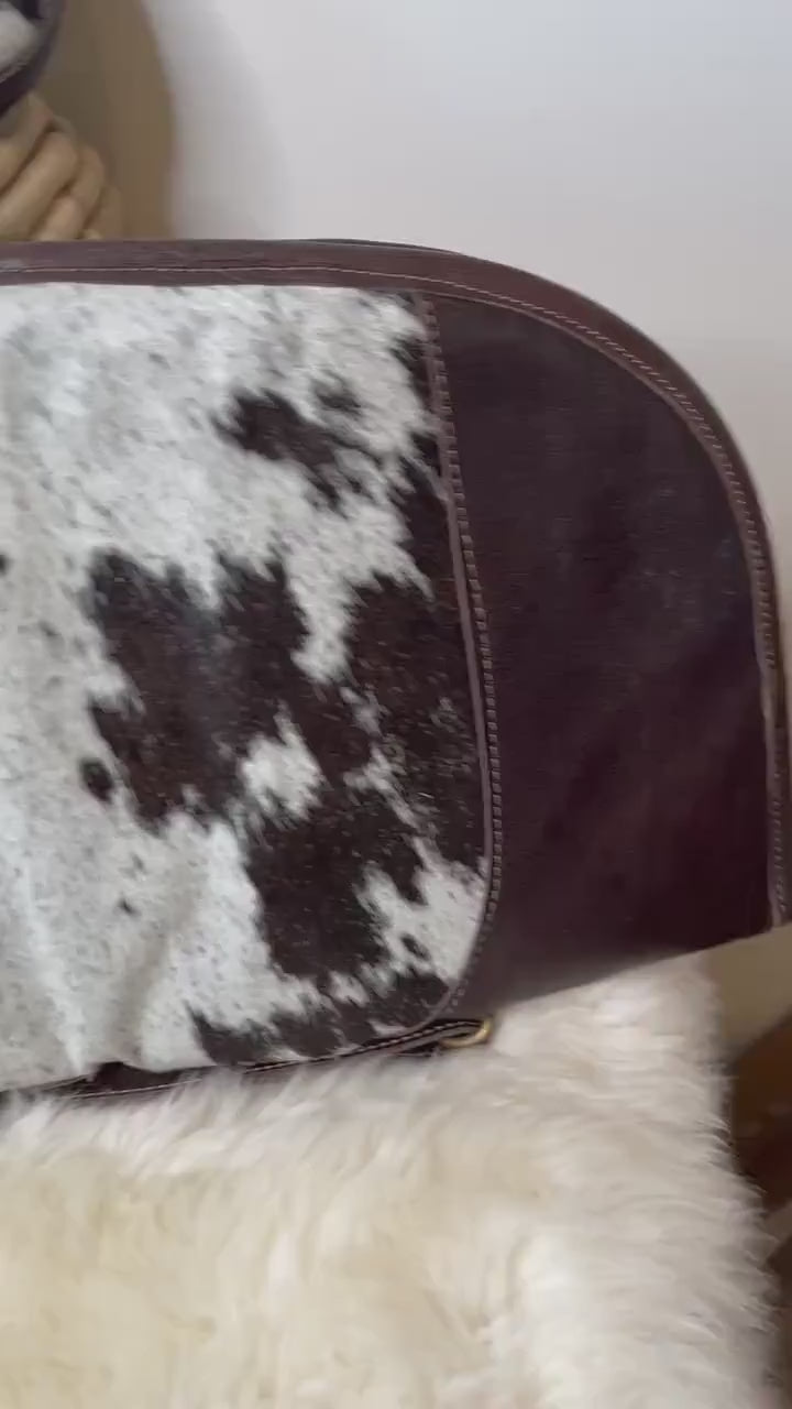Custom Branded Cowhide Western Gun Pistol Case 11 inch  Farm Brand Cow Brand Initials Personalized Hunter Men’s Ladies Gift