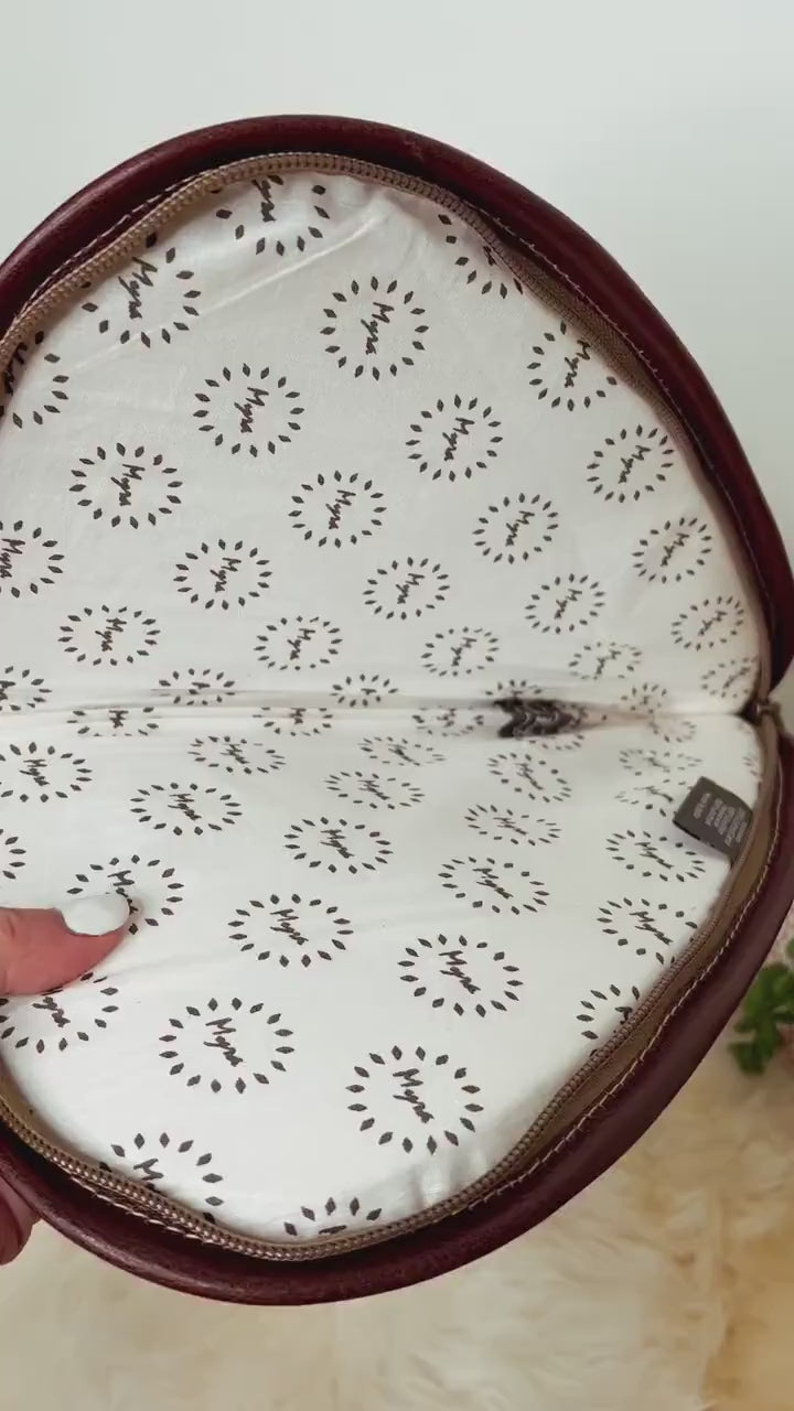 Custom Branded Cowhide Tooled Leather Western Gun Pistol Case 11 inch  Farm Brand Cow Brand Initials Personalized Gift