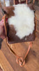 Small Customizable Cowhide Western Crossbody Purse Gift For Mom Personalize with Name Initials Logo Farm or Cattle Brand Monogram